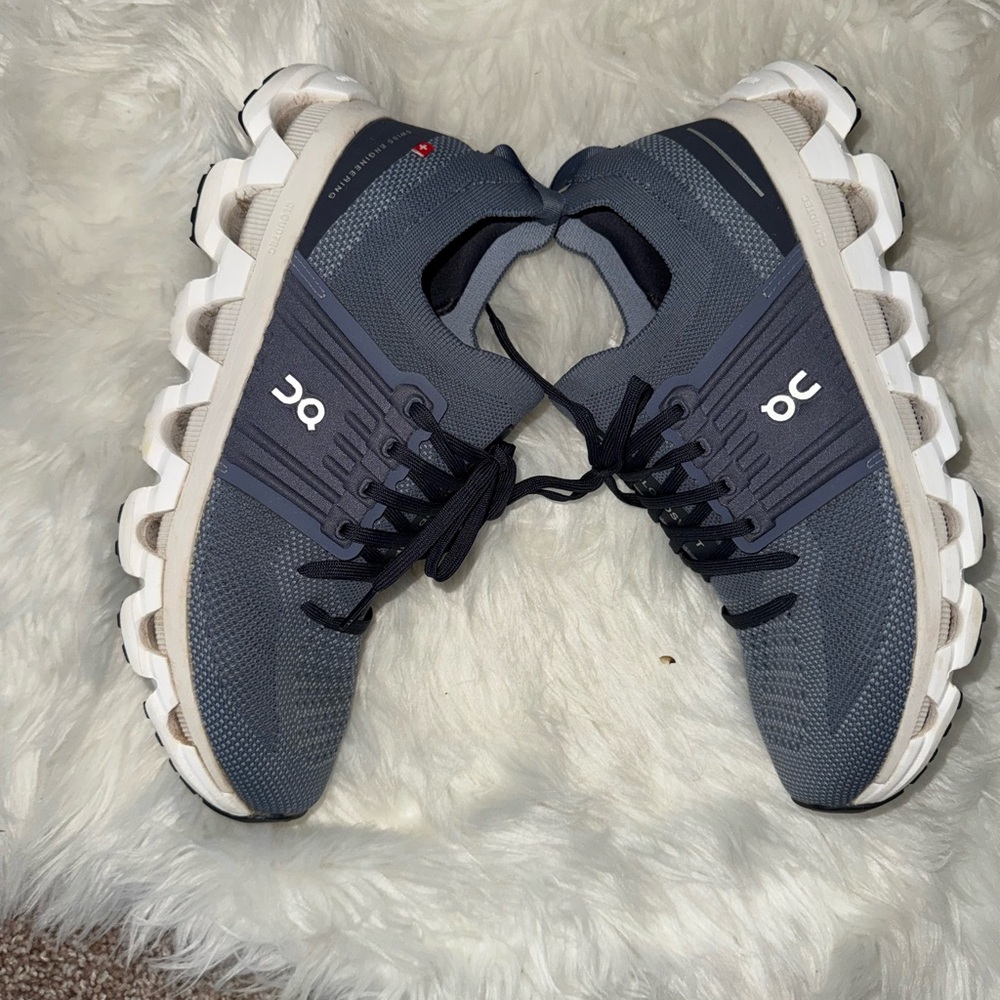 On Running Shoe Cloudswift 3 in blue and white - Picture 7 of 14